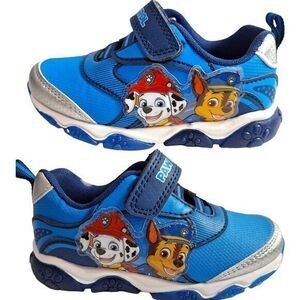 New Paw Patrol Toddler Boys' Slip-On Sneakers, Size 9  (17 cms) Color Blue New‎